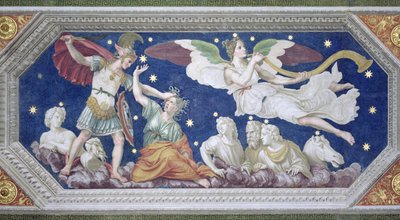 Perseus and the Medusa, ceiling decoration from the 